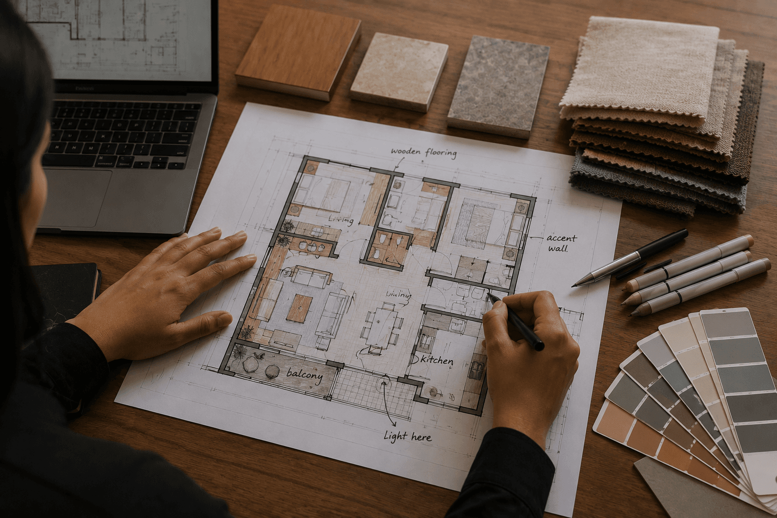 Molding Layout & Blueprint Drawing